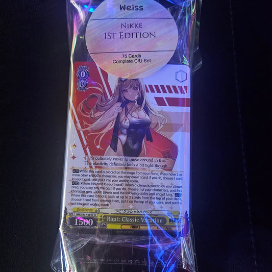 Weiss-Nikke 75 card set(English)